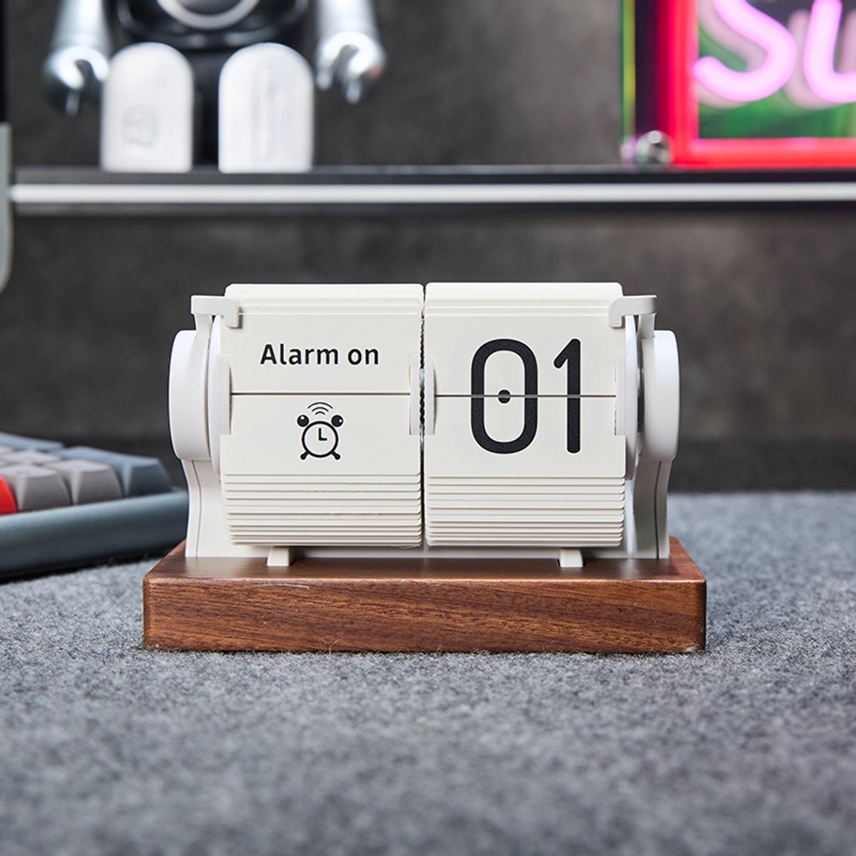 Slimme Flipklok met Alarm