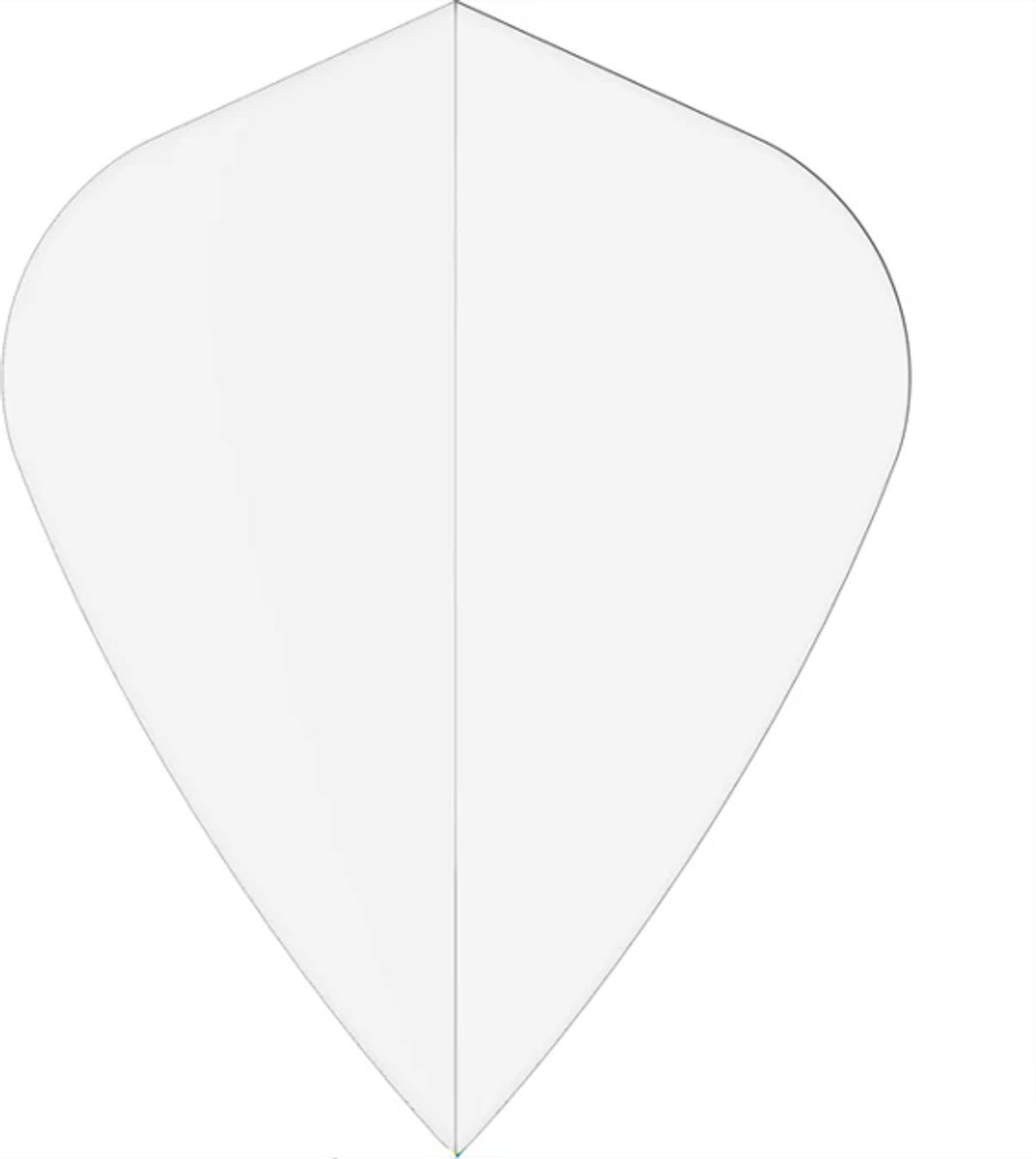 DLDarts - Kite Flights - 75 micron - 1 Set - Transparant