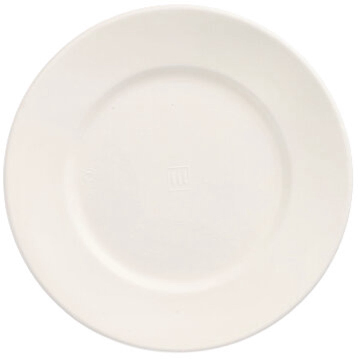 50 Borden Suikerriet pure rond Ø 14,5 cm · 1,2 cm wit Cella