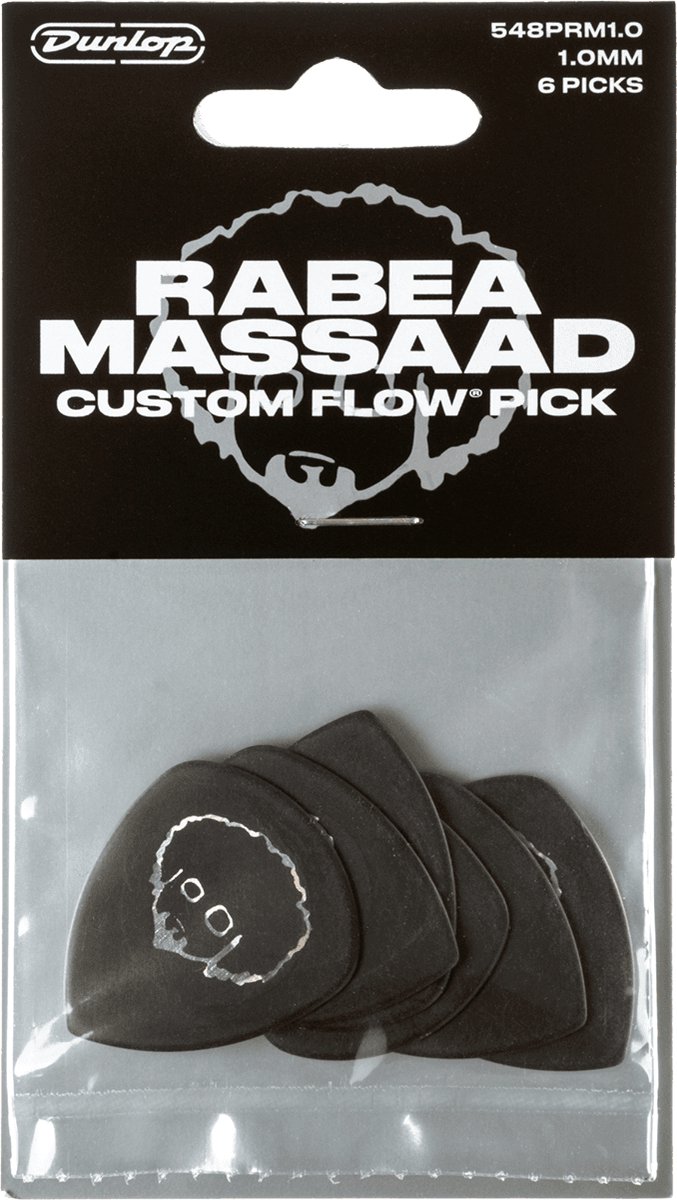Jim Dunlop 548PRM100 Rabea Massaad Flow - Plectrum - 1.00 mm - 6-pack