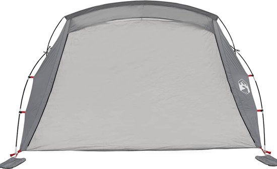 vidaXL - Strandtent - 2-persoons - waterdicht - grijs van Vidaxl — afbeelding 5
