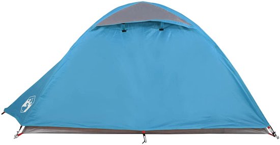 vidaXL Koepeltent - 2 Persoons - Waterdicht - Blauw Kampeertent - Tent - Koepeltent - Tweepersoons Tent - Waterproof Tent van Vidaxl — afbeelding 3