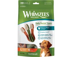 6x Whimzees Tandenborstel L 6 stuks
