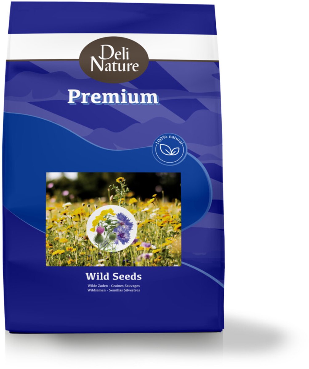 Deli Nature Premium Wilde Zaden - 4 x 3 kg - Voordeelverpakking