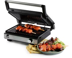 DOMO DO9287G Multifunctionele Contactgrill 2-in-1 – Wafelijzer - Grill Apparaat – PFAS-vrije Keramische Anti-Aanbaklaag – 1800W