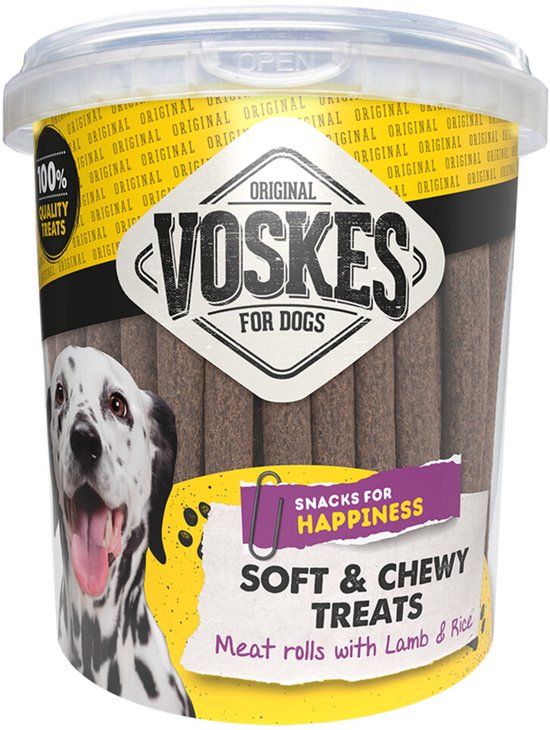 Voskes Emmer Vleesrol Lam - Rijst - 600 gr