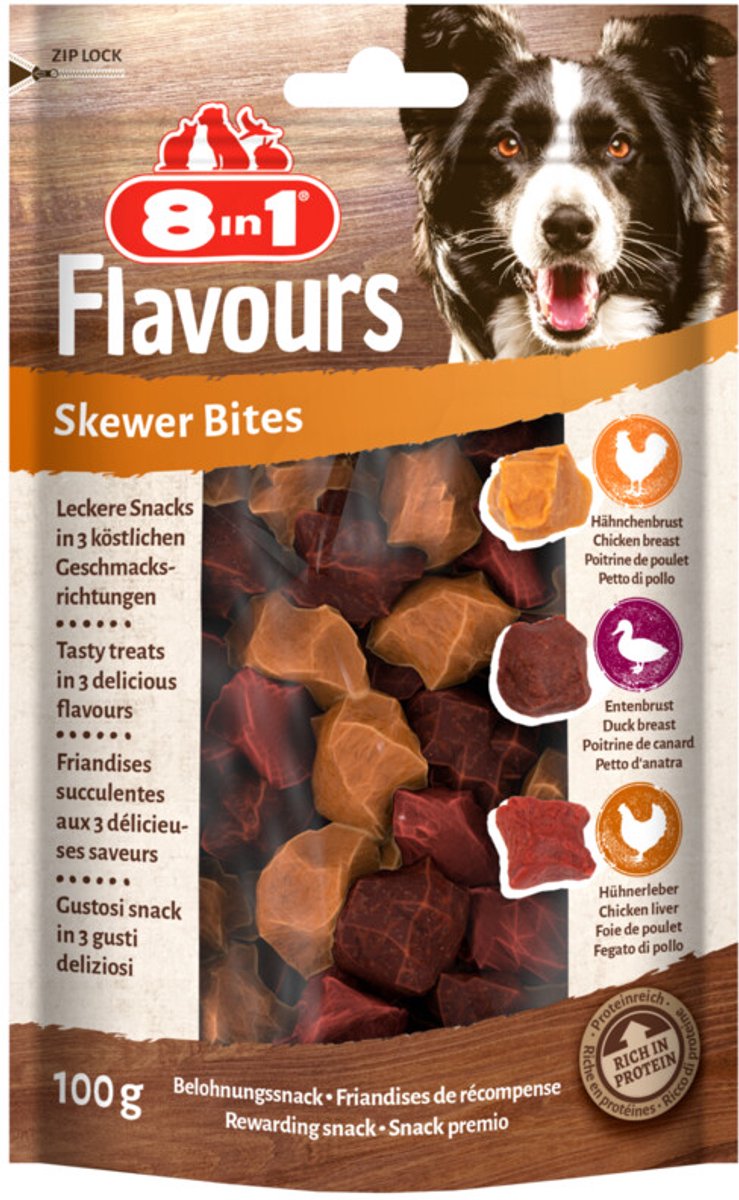 8in1 Skewer Bites - 100 gr
