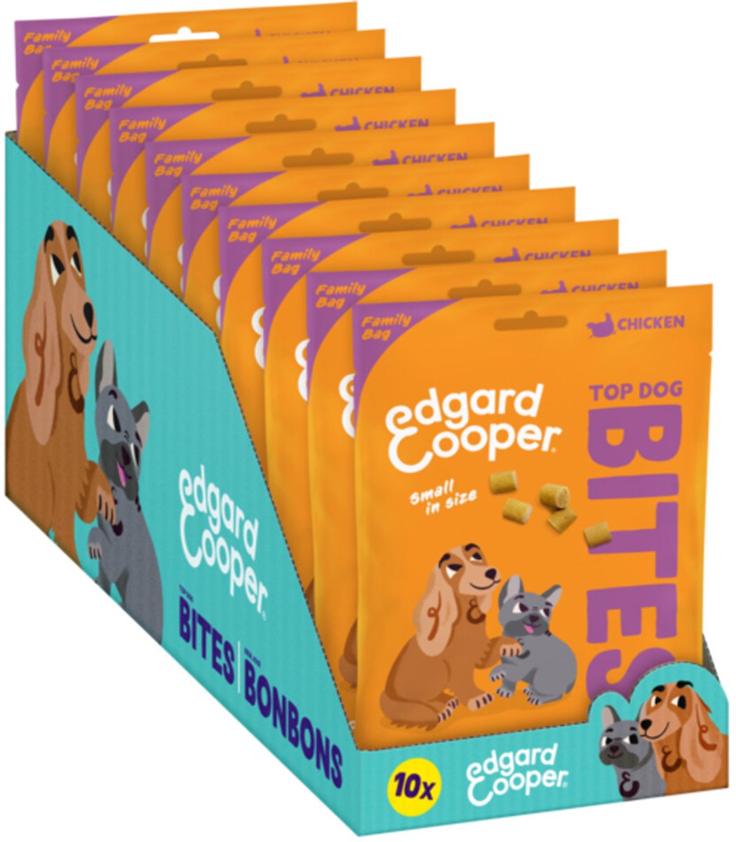 10x Edgard & Cooper Adult Bite S Kip 120 gr