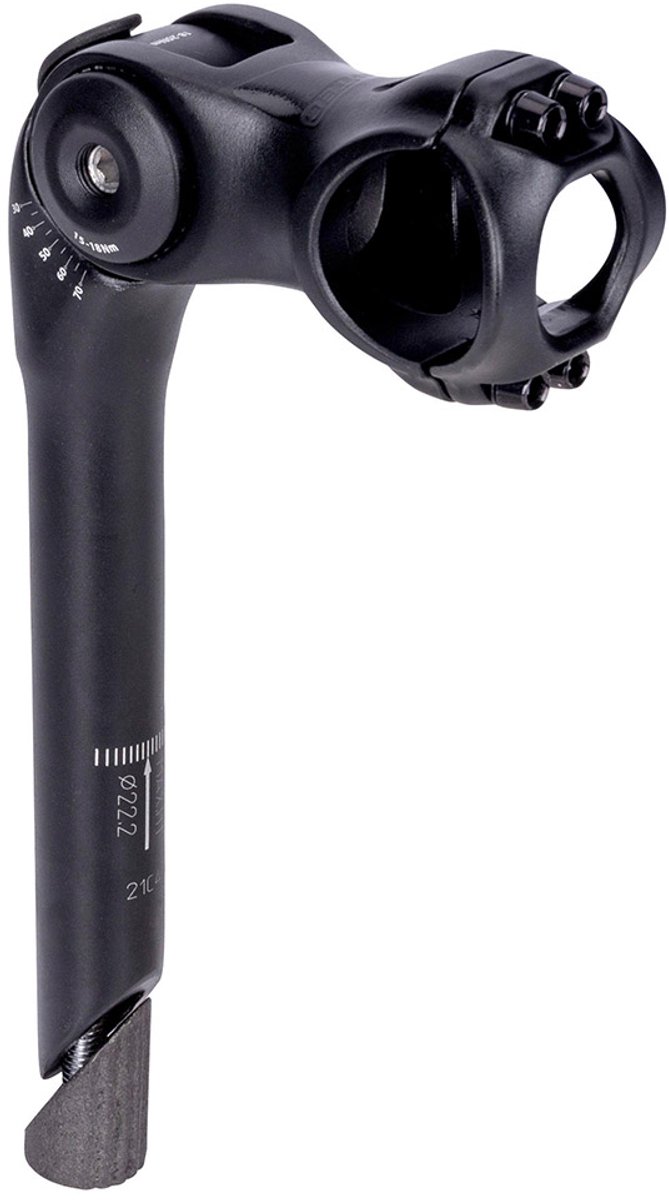 Contec Seto Stick 22.2/31.8 Mm Fiets Stuurpen Zilver 95 mm / -10º/+60º