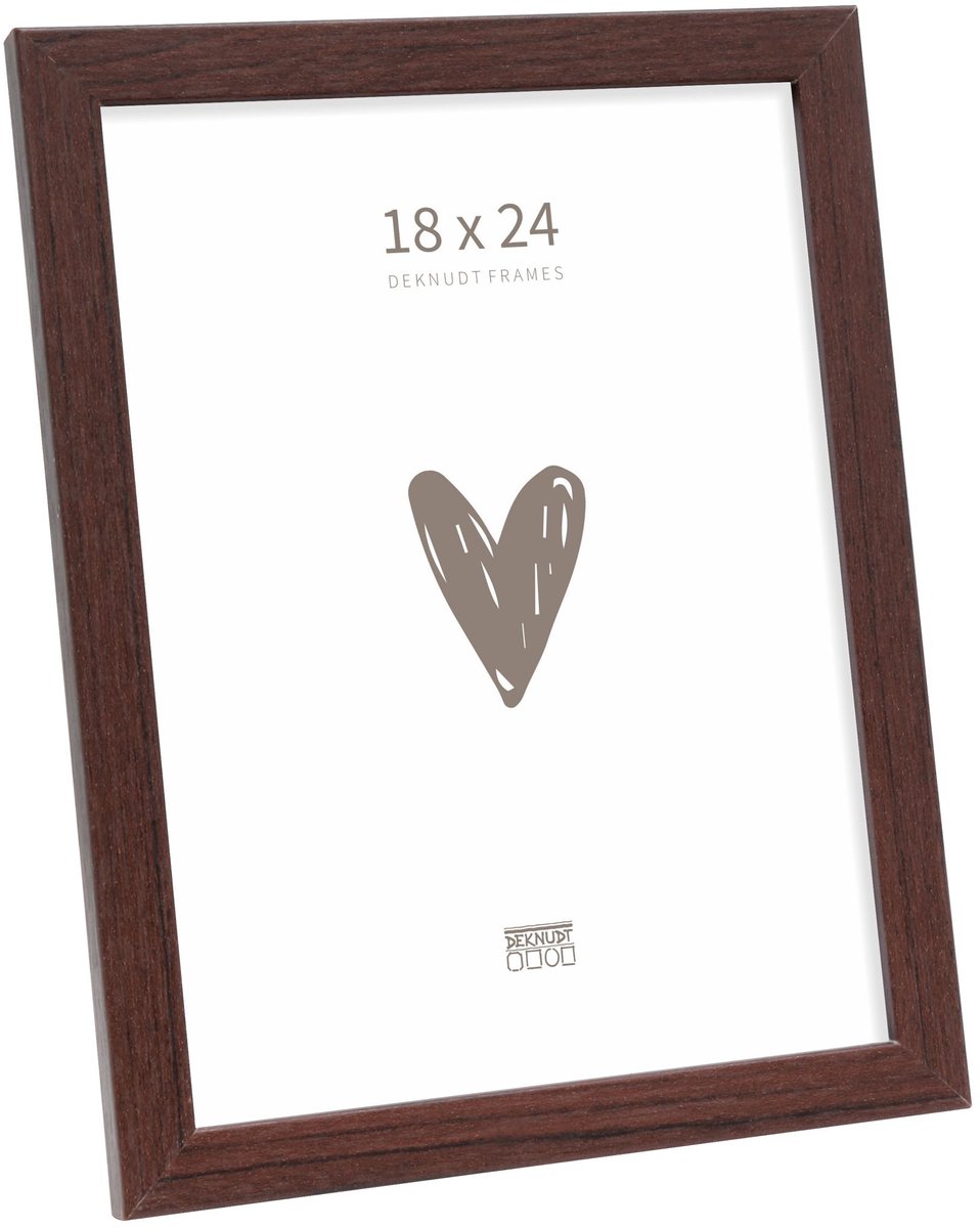 Deknudt Frames Fotolijst - Donkerbruin - S44CH4 - Voor foto: 18x24 cm
