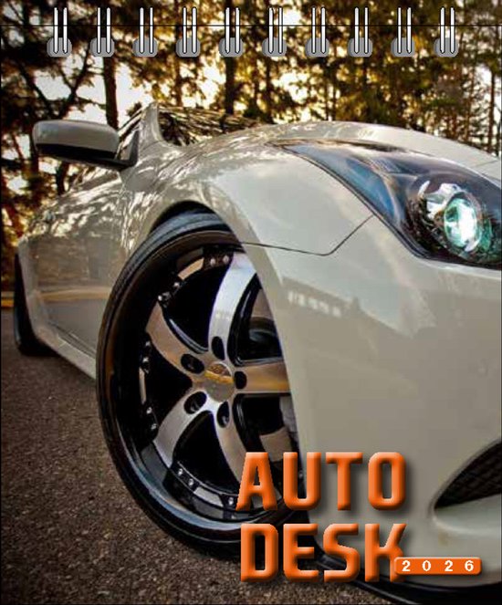Auto Bureaukalender 2026