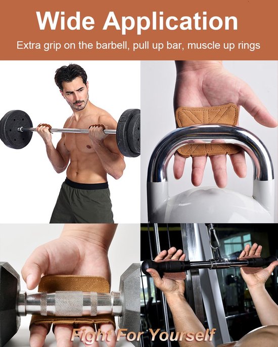 gewichthefhandschoenen Gewichthefhandschoenen Heren gewichthefhandschoenen Fitnesshandschoenen Dames fitnesshandschoenen van Merkloos — afbeelding 2