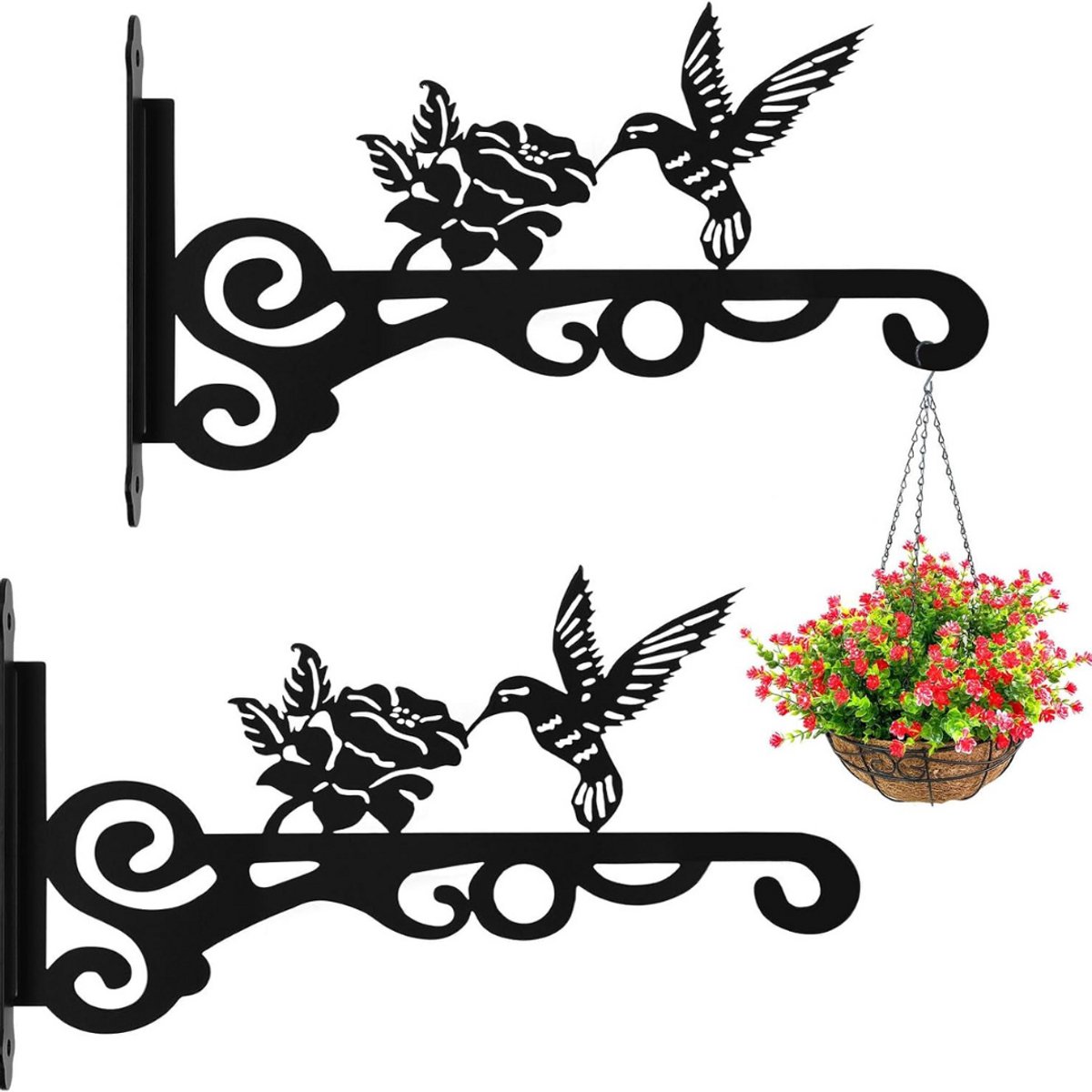 CLVP® Plantenhaak Hanging Basket - Muurhaak voor Planten - Wandhaak