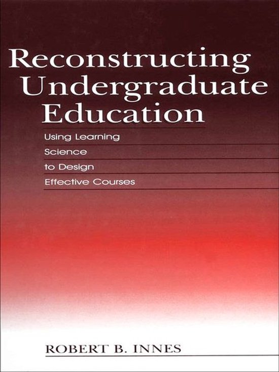 Reconstructing Undergraduate Education - cover
