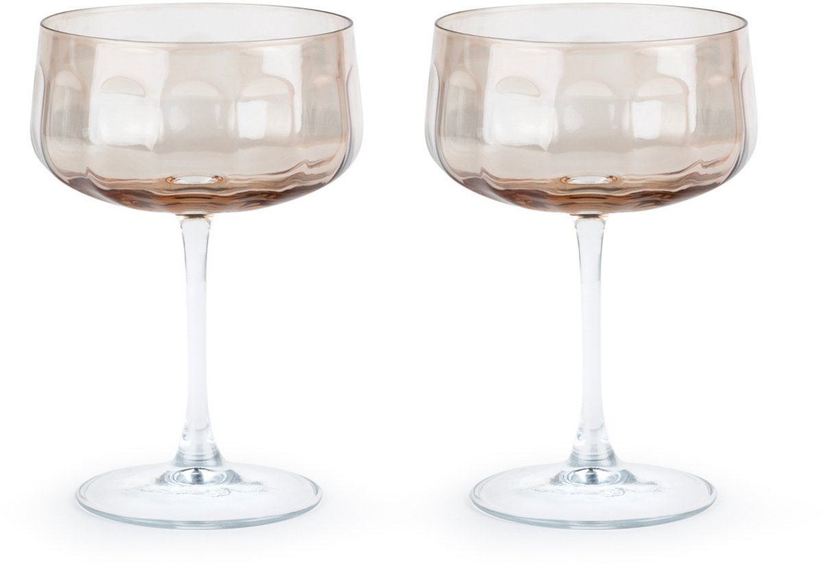 Leopold Vienna - Champagneglazen Corvina - set van 2 stuks champagnecoupes