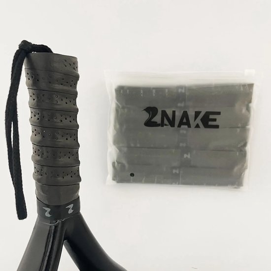 Znake Viper Padel Overgrip zwart (5 pack)