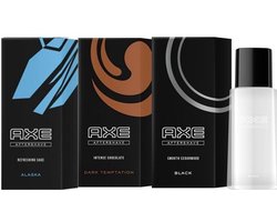 AXE After Shave - MIX - Alaska & Dark Temptation & Black - 3 x 100 ml