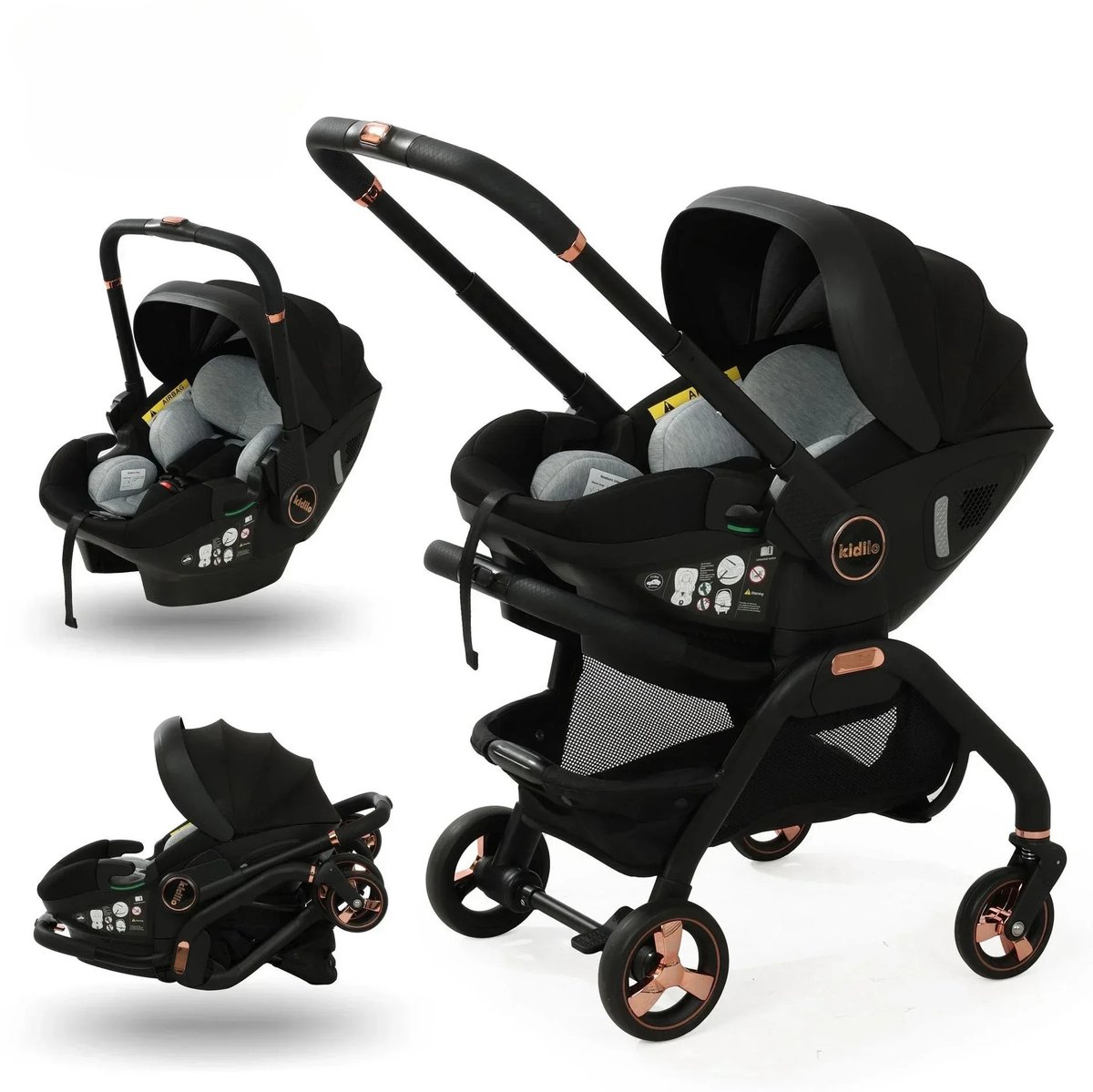 Rustive Luxe Kinderwagen 3 in 1 - (EAN: 8721284704157)