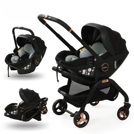 Rustive Luxe Kinderwagen 3 in 1 - (EAN: 8721284704157) - Rustive - €229,95