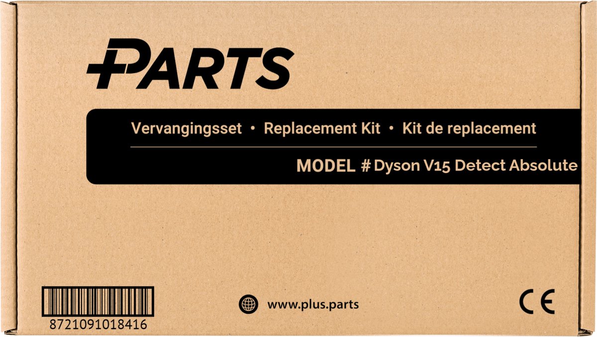 Dyson V15 Detect Absolute Onderhoudsset (Plus.Parts alternatief voor 970013-02) thumbnail 5