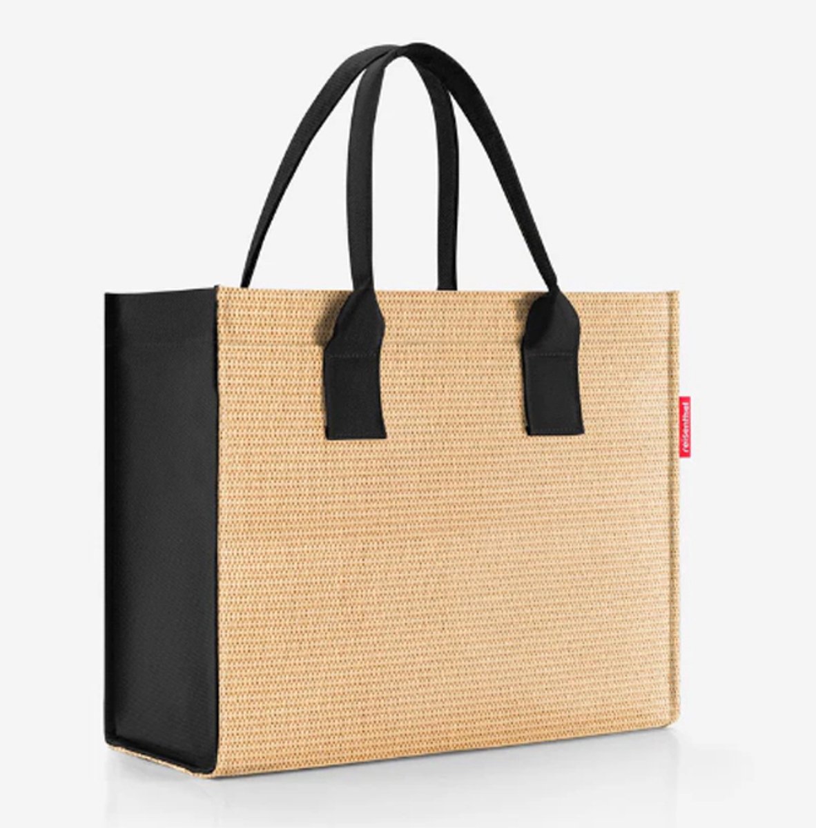 Reisenthel Daily Shopper - Schoudertas - 14L - Raffia Zwart