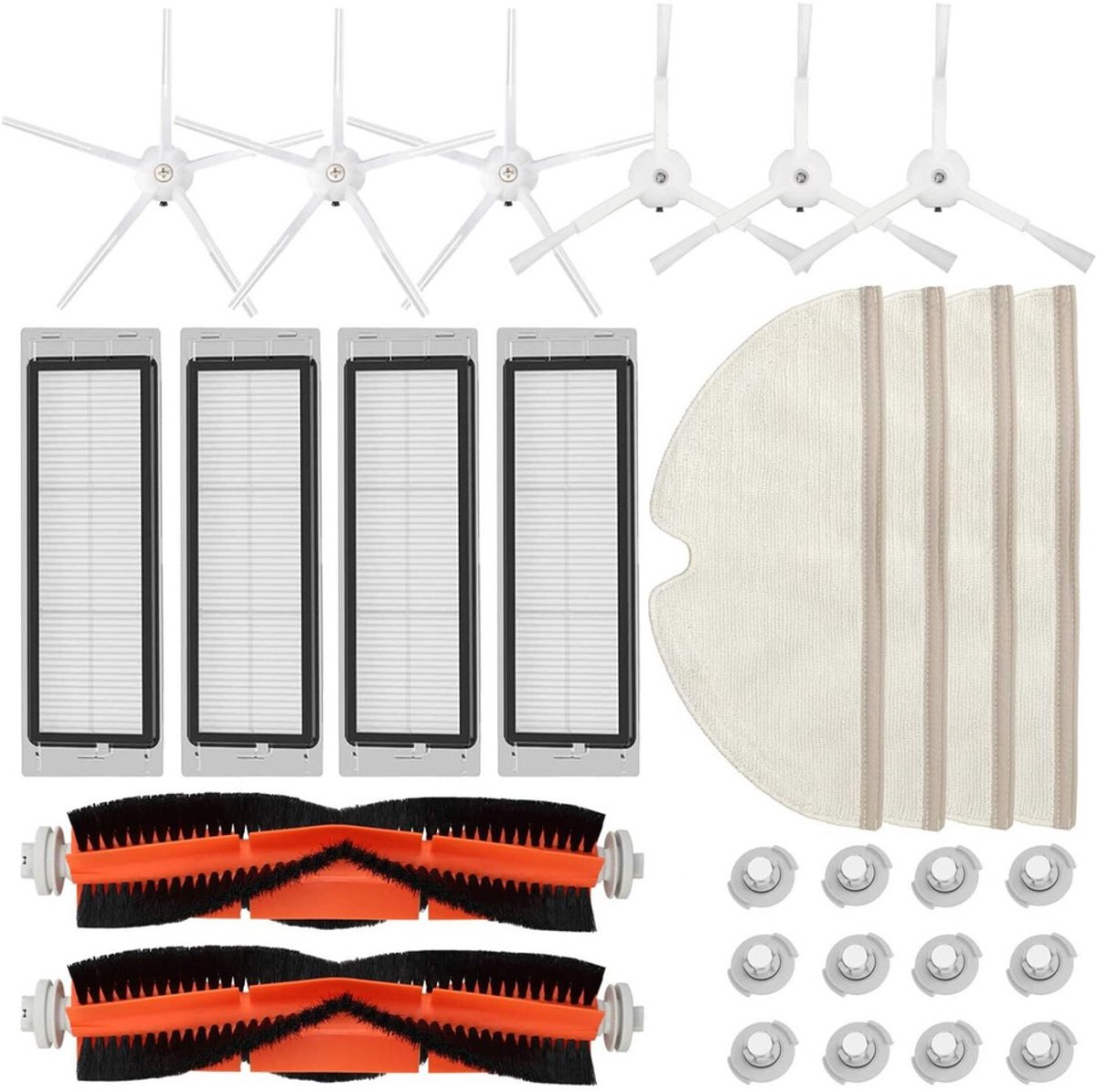 Vervangende accessoires Geschikt voor Roborock S5max S6 MaxV S50 E25 stofzuiger