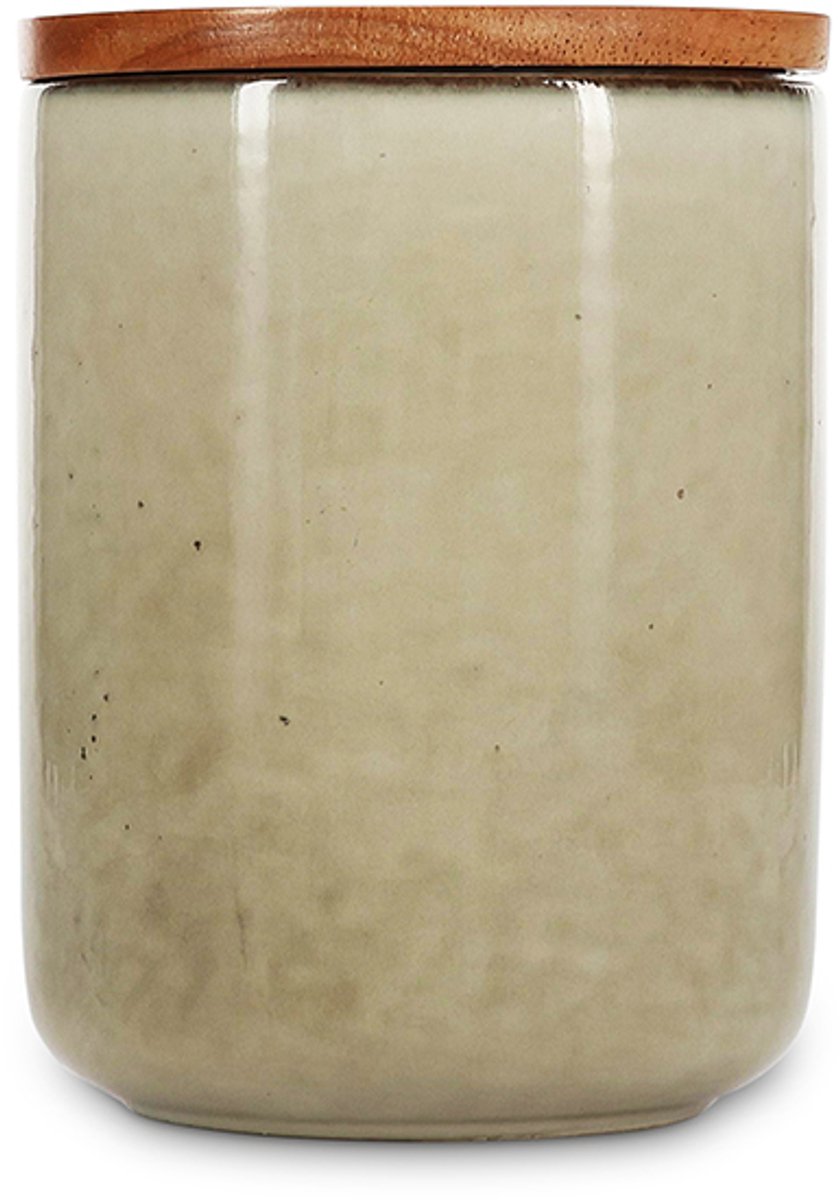 Salt & Pepper Voorraadpot 12xH15cm ivoor Meridian