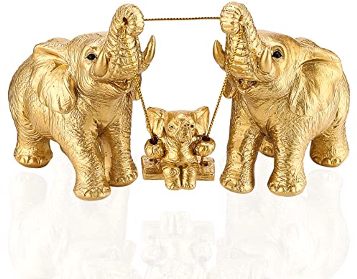 Olifant Standbeeld voor Home Decor - Geluk Brengers en Decoratieve Beelden