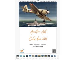 Thijs Postma - Aviation Art Calendar 2026 - Dutch Air Force Collection