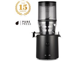 Hurom H320N - Slowjuicer - Verticaal -Juicer - Groenten en Fruitpers - Zwart