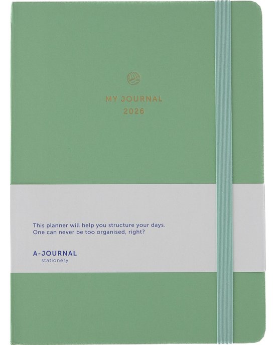 My Journal Agenda 2026 - Mintgroen