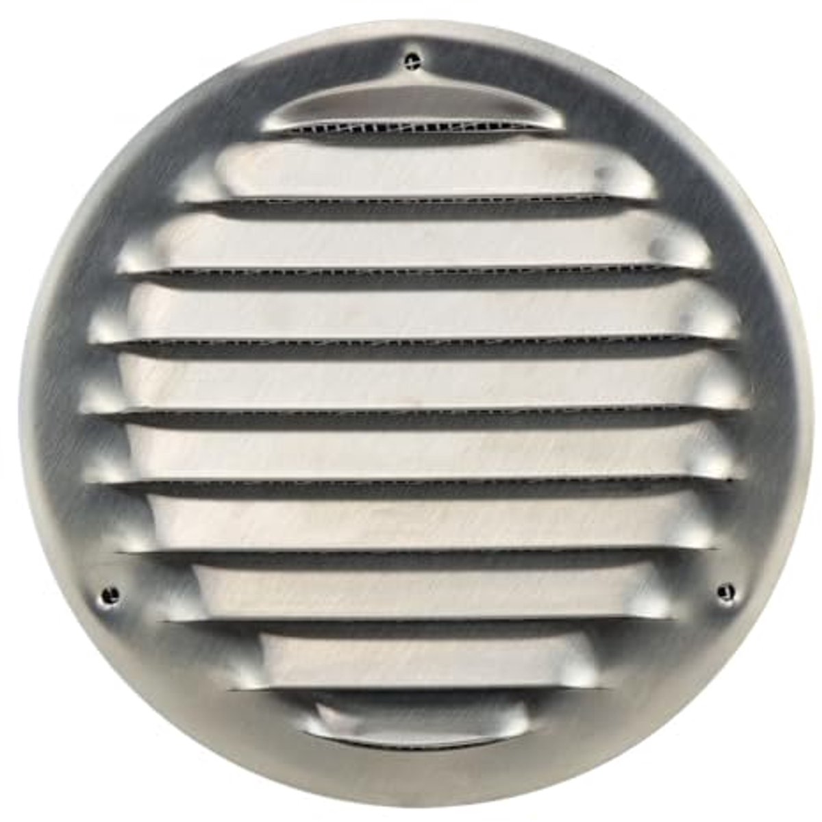 Rond Ventilatierooster 125mm - Roestvrij staal met Insectengaas - Luchtrooster voor Optimale Ventilatie