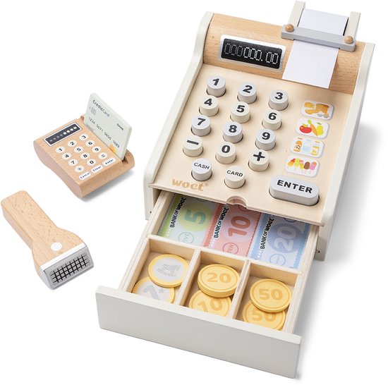 New Classic Toys – Houten Speelgoedkassa