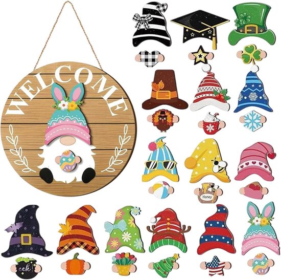 Housse De Porte De Garage Halloween 7x16 Pieds - Grand Crâne - Bunny Chorus - NEUVE
