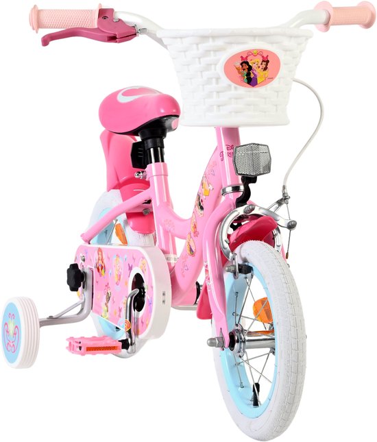 Disney Princess Kinderfiets - Meisjes - 12 inch - Roze van Disney — afbeelding 3
