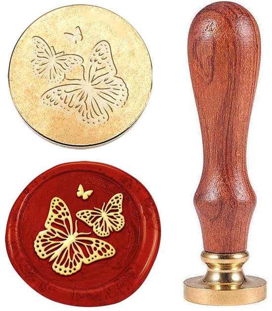 craspire Wasstempel, wasstempels om te kopen levensboom, retro, hout, waxstempel, 25 mm, afneembaar, messing afdichting, houten handvat, voor enveloppen, uitnodigingen, verfraaiing