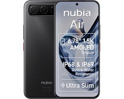 ZTE Nubia Air - 5G - 8GB/256GB - Zwart