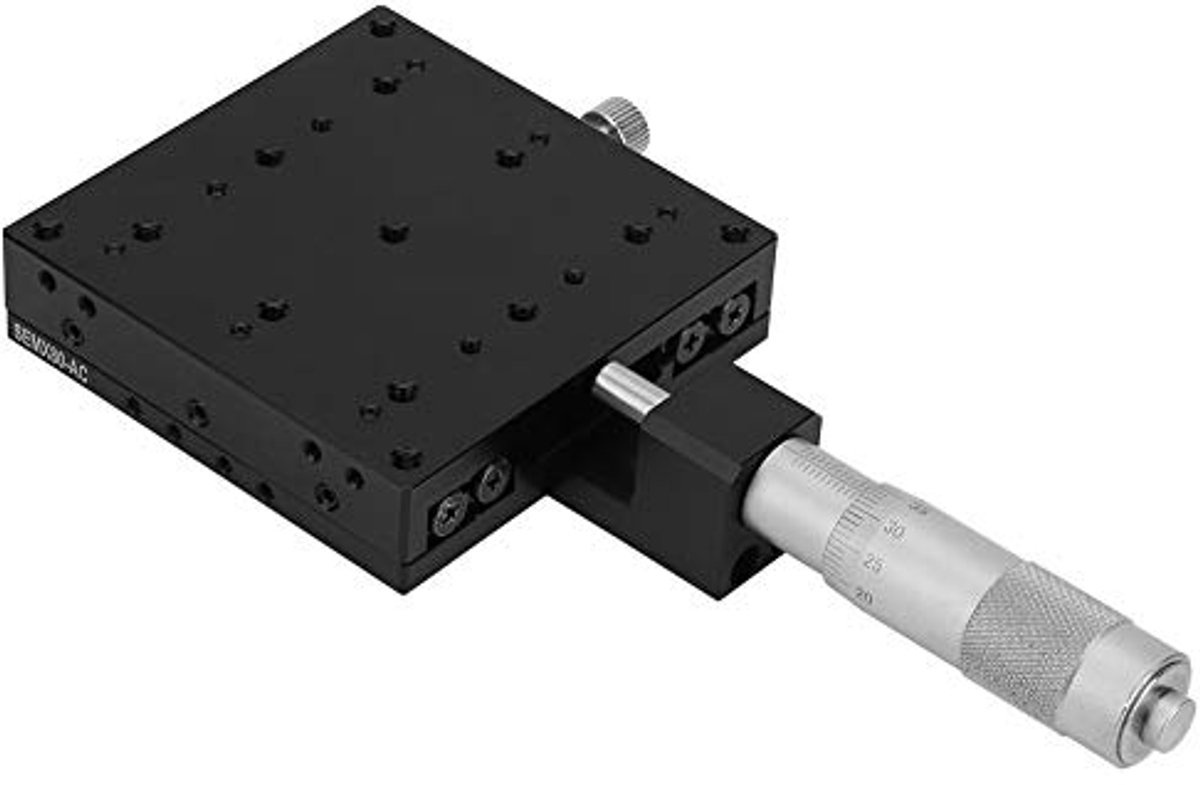 Handmatige aanpassingsplatform voor fijne afstelling met lineaire kruisrolniveaus 80 * 80mm