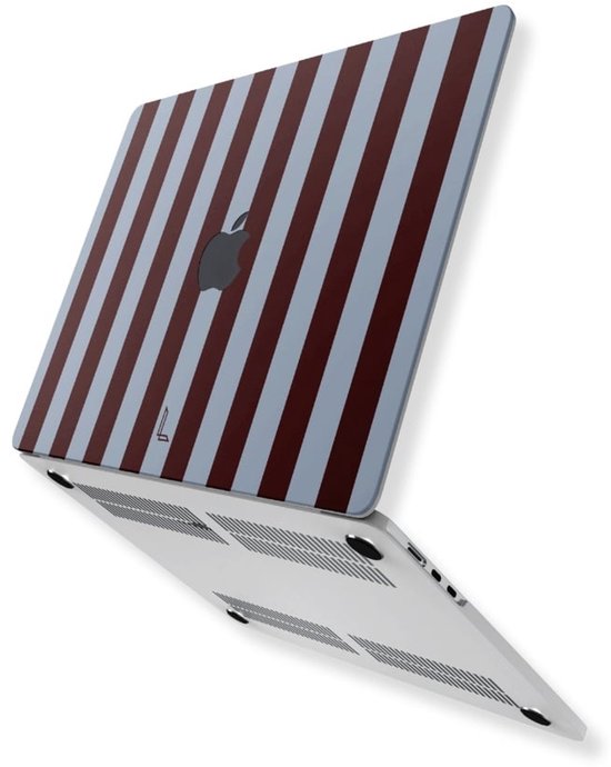 Housse Lunso pour MacBook Air 15 pouces (2023-2025) - Bordeaux