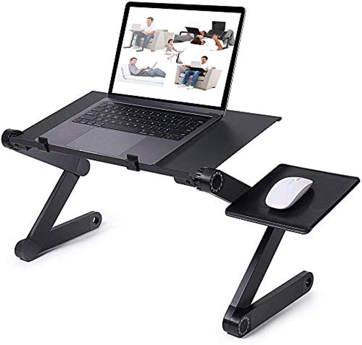 Verstelbare Laptoptafel voor Bed en Bank - Opvouwbaar en Ergonomisch Design