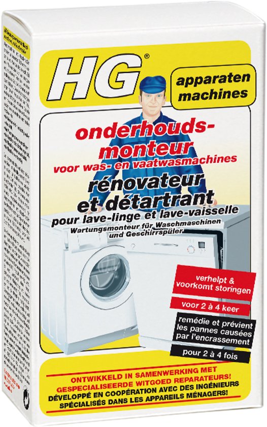 gebruiksaanwijzing hg onderhoudsmonteur voor was en vaatwasmachines
