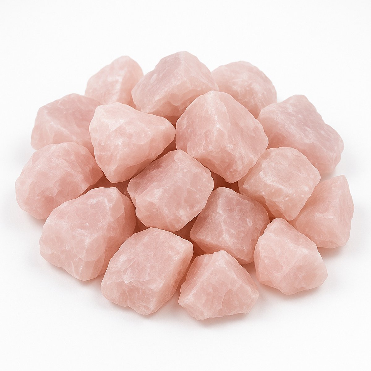 S4H – Rozenkwarts Ruw Grove Stukken 3 KG Los | Liefde, Harmonie & Positieve Energie | Edelsteen Decoratie & Healing