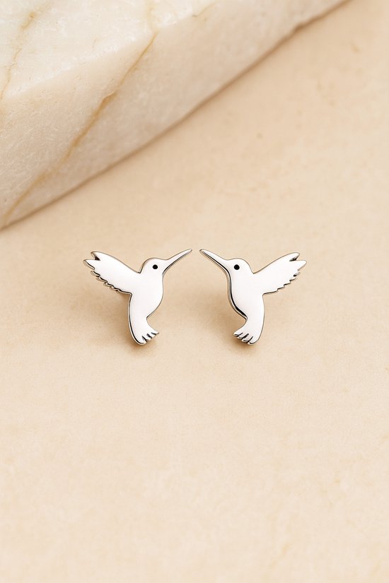 Brede Zilveren Oorringen - Oorbellen - Handgemaakt - Lazy Cat Sieraden