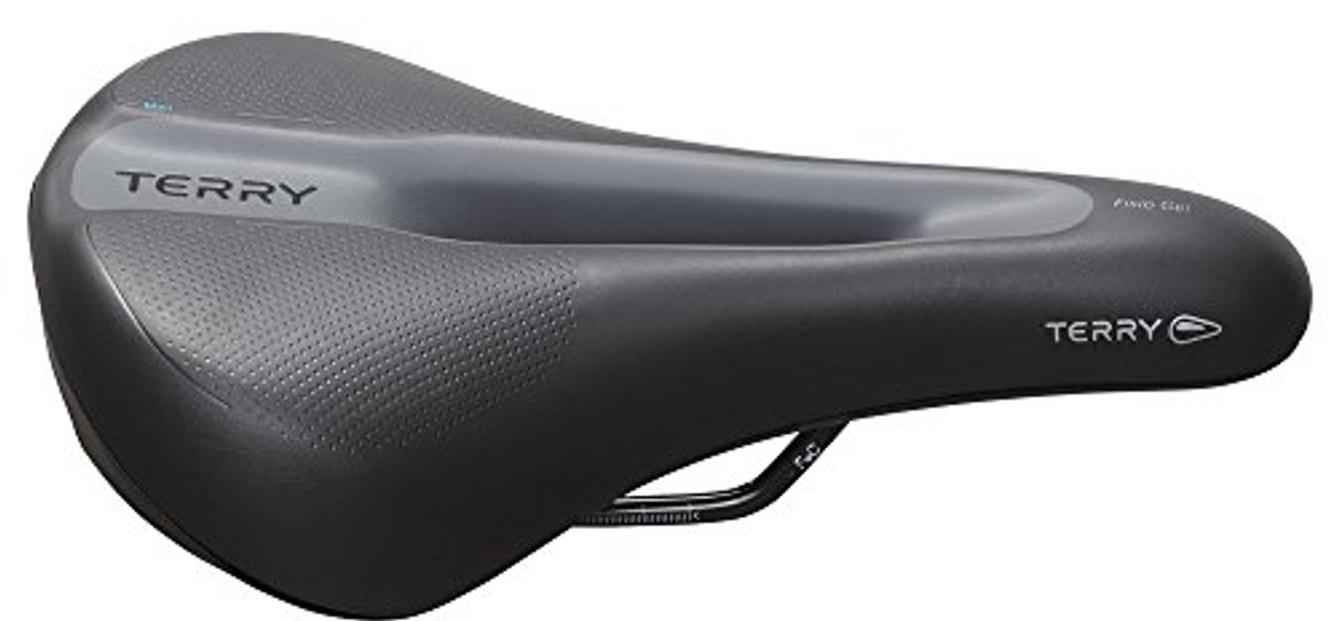 Comfortabel Fietszadel voor Mannen met Gel Kussen, Zwart, One Size