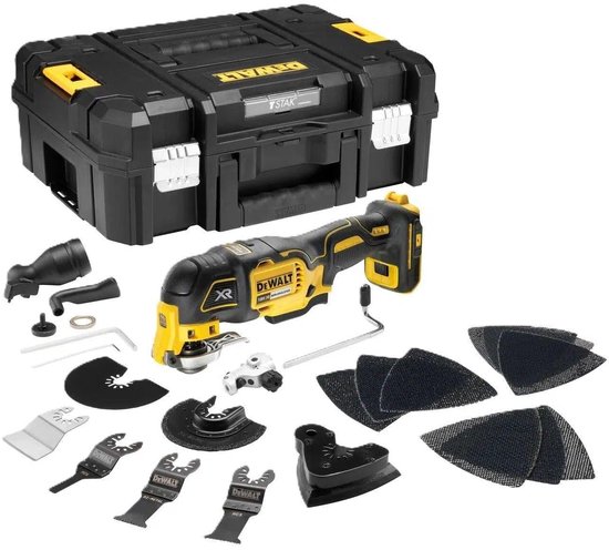 DeWALT DCS356NT Accu multitool + accessoires 18V XR Basic Body in TSTAK