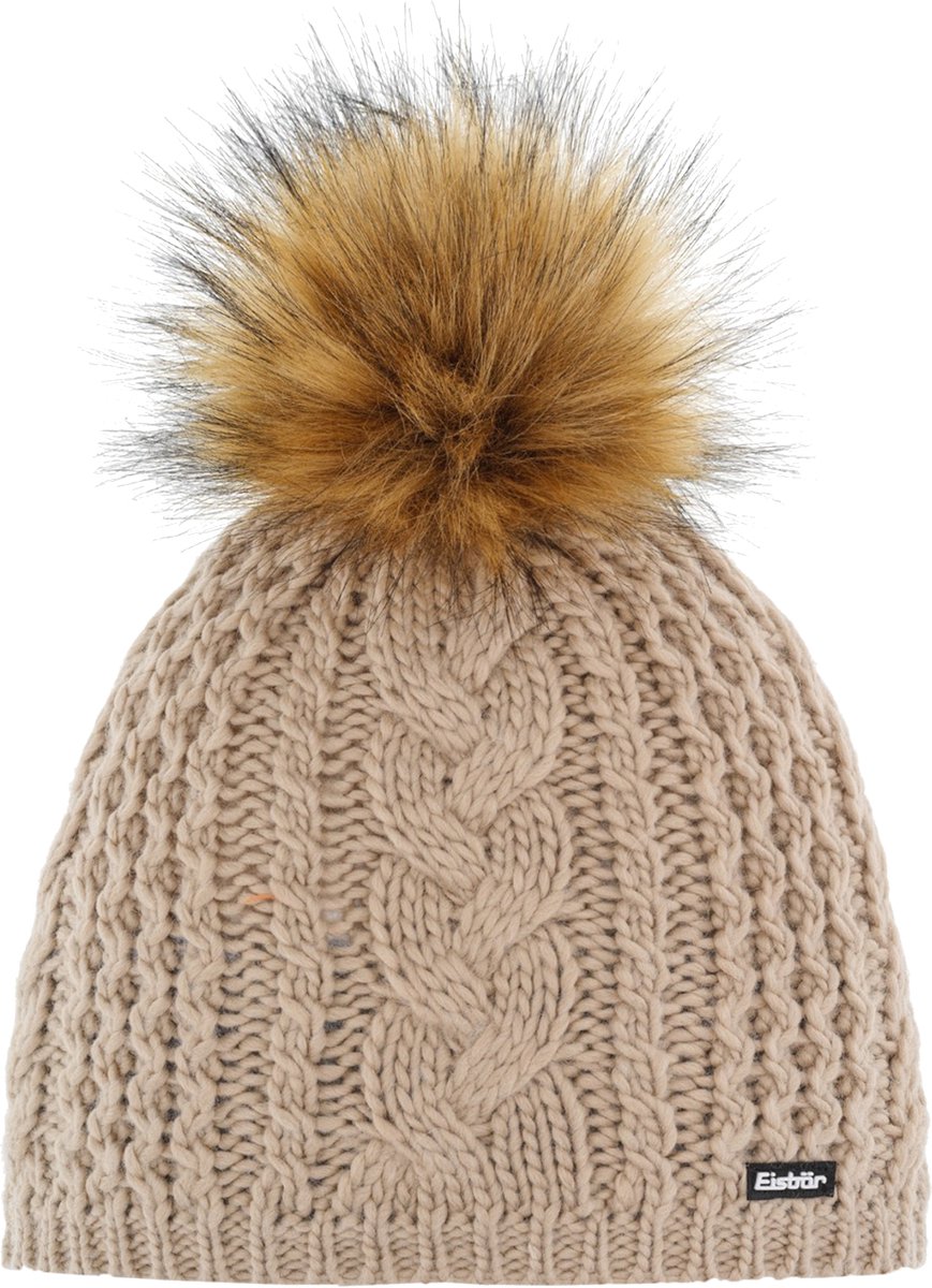 Eisbar Afra Lux, Vrouwen, Beige, Muts, maat: One size