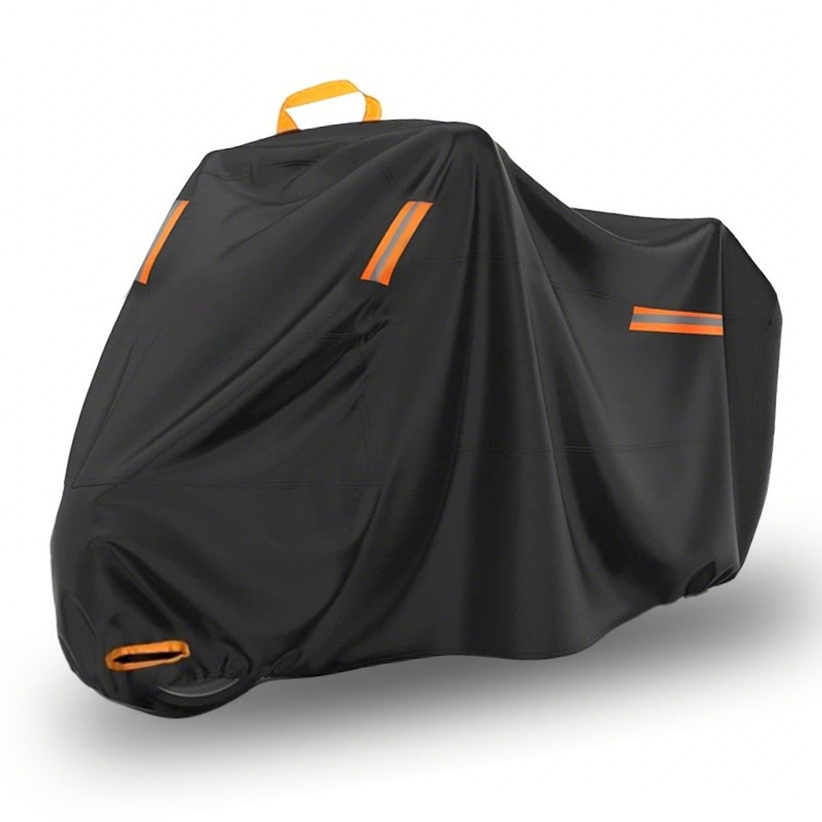 Gloovon® - Fietshoes Universeel voor alle Fietsen - Waterdicht Ultra Sterk Oxford - Fiets Hoes voor 1/2 Fietsen - Inclusief opbergzak - UV-bestendig - 200x95x110cm - Zwart