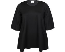 Zhenzi Zh-Tori 1116-Tunic 3/4 Zwart maat M=46/48