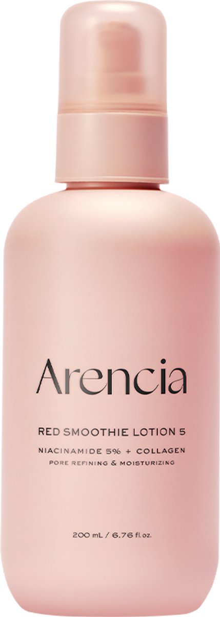 Arencia - Red Smoothie Lotion 5 – Diepe hydratatie en natuurlijke glow - (200ml)