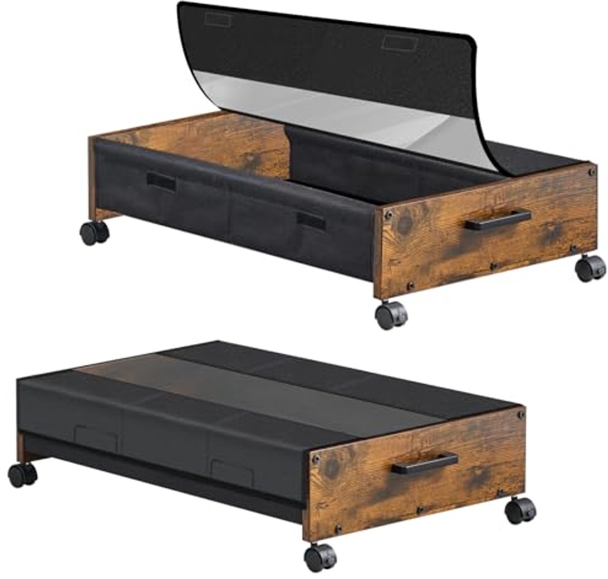 Onder bed opslag met deksel